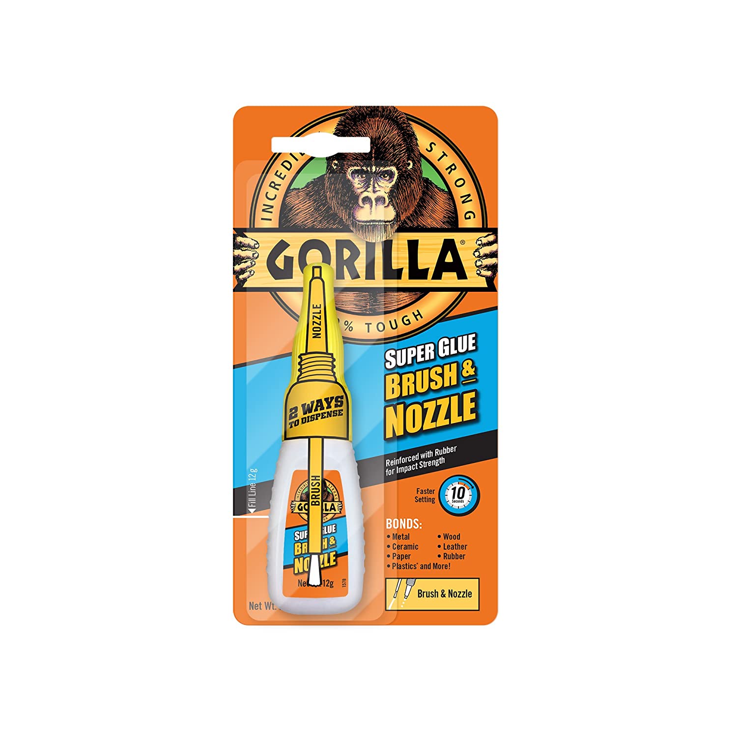 Gorilla Super Glue 2-in-1