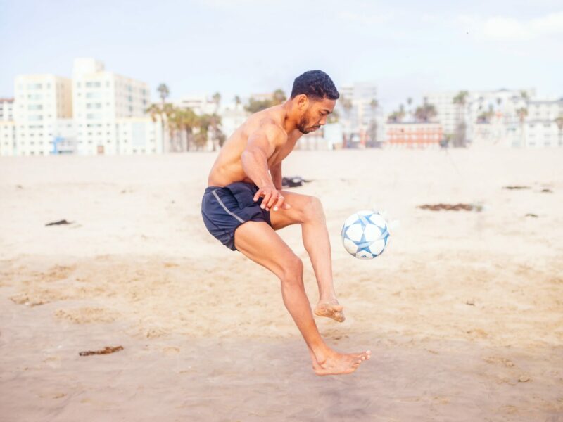 Can You Juggle A Soccer Ball With Bare Feet?