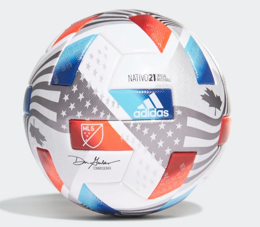 The MLS soccer ball used on matchdays