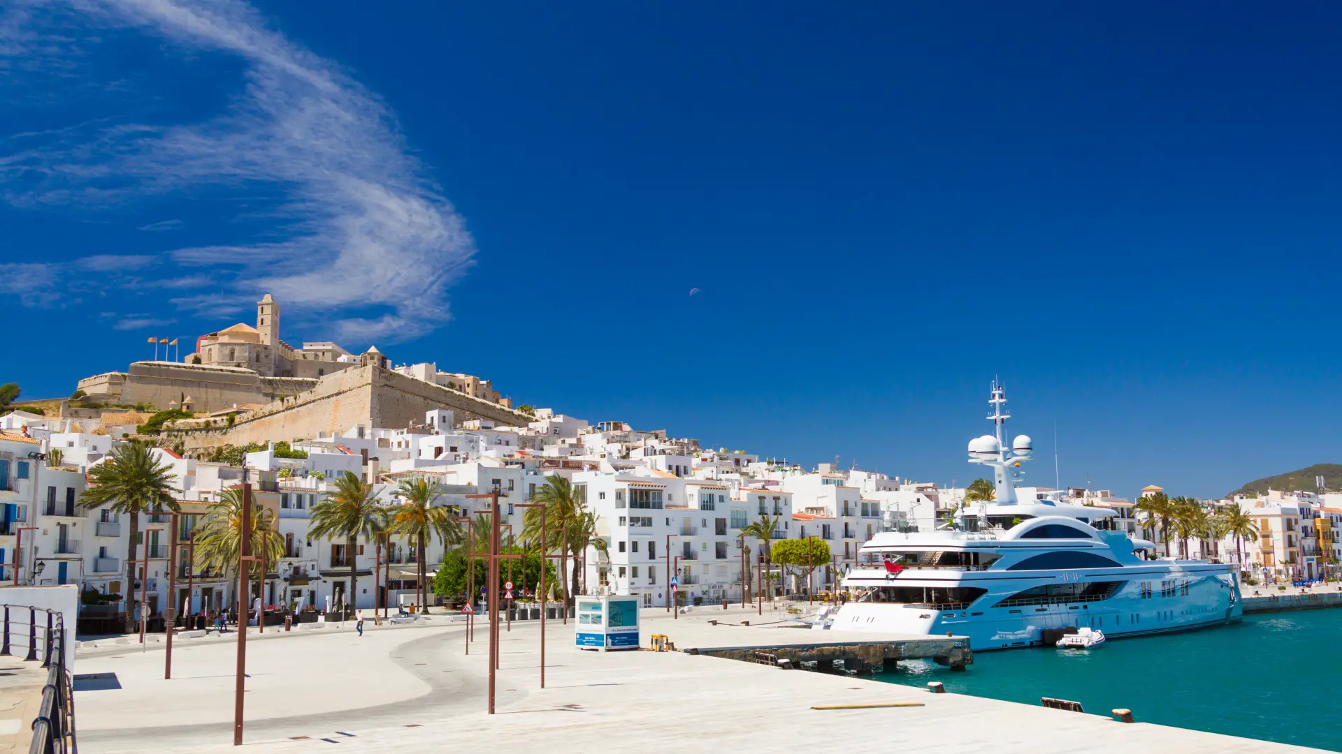 Ibiza a popular destination for footballers to go on holiday