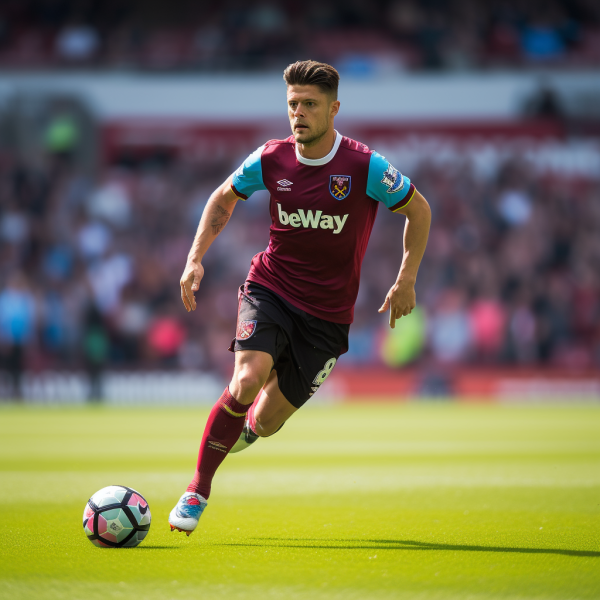 Aaron Cresswell wearing number 3